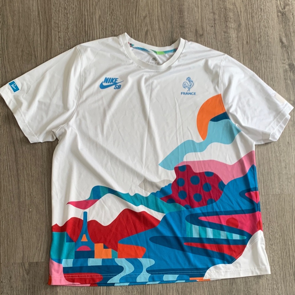 Nike SB x Parra France Skater Jersey USED szXXL